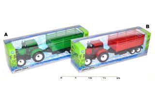 Obrázek z Traktor a vlečka 27cm, 2druhy 